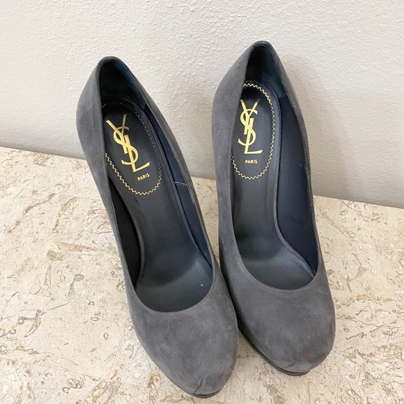 Authentic YSL suede pumps - Picture 2 of 5